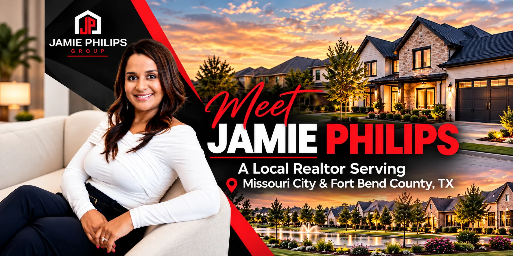Meet Jamie Philips, local realtor serving Missouri City and Fort Bend County, TX